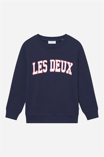 Les Deux Aidan Sweatshirt - Dark Navy